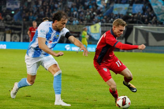CFC vs. SV Babelsberg 03, September 16, 2026, Chemnitz, eins Stadium on Gellertstrasse, Sports, Soccer, Northeast Regional League 2026–2027, Matchday 9, CFC, CFC vs. SV Babelsberg 03, featuring Dennis Slamar and Tino Schmidt, Chemnitz, Saxony, Germany