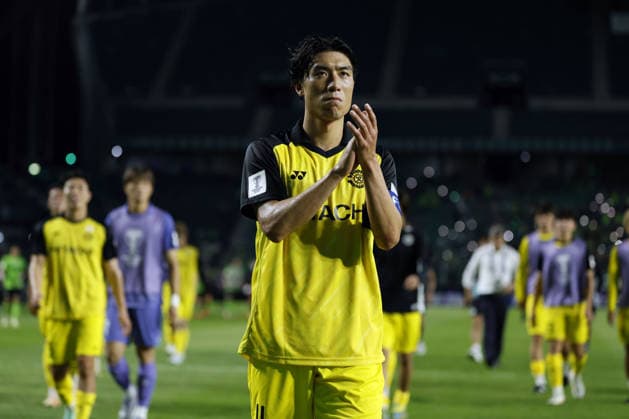 Taiyo Koga (Reysol), SEPTEMBER 16, 2026 - Football Soccer : 2026-27 AFC Champions League Elite Eest Region League Stage match between Jeonbuk Hyundai Motors FC 2-1 Kashiwa Reysol at Jeonju World Cup Stadium in Jeonju, South Korea. Noxthirdxpartyxsales  aflo_348614300 AtsushixTokumarux