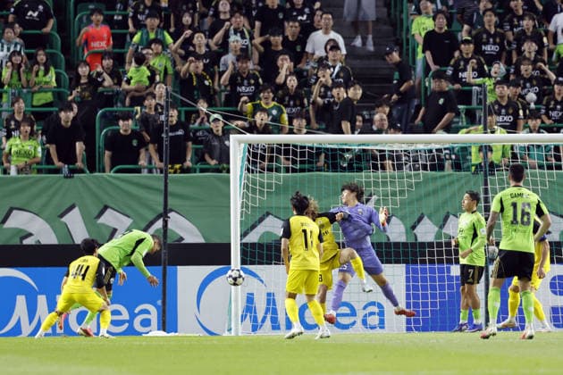 Tiago Orobo (Jeonbuk), SEPTEMBER 16, 2026 - Football Soccer : 2026-27 AFC Champions League Elite Eest Region League Stage match between Jeonbuk Hyundai Motors FC 2-1 Kashiwa Reysol at Jeonju World Cup Stadium in Jeonju, South Korea. Noxthirdxpartyxsales  aflo_348614318 AtsushixTokumarux