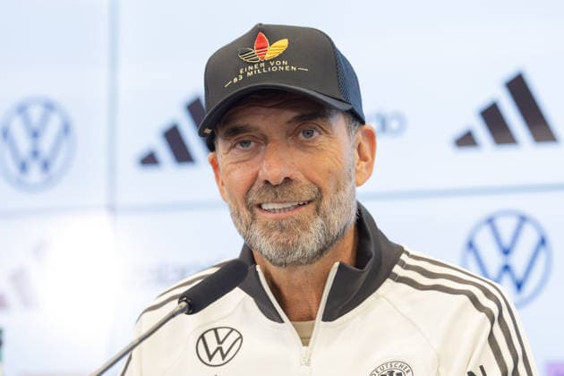 Football: Jürgen Klopp announces the DFB squad