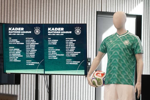 Two rosters for the four Nations League matches and the new 90s retro jersey for the game in Amsterdam on September 17, 2026. First DFB roster announcement by national team coach Jürgen Klopp, DFB Campus Frankfurt