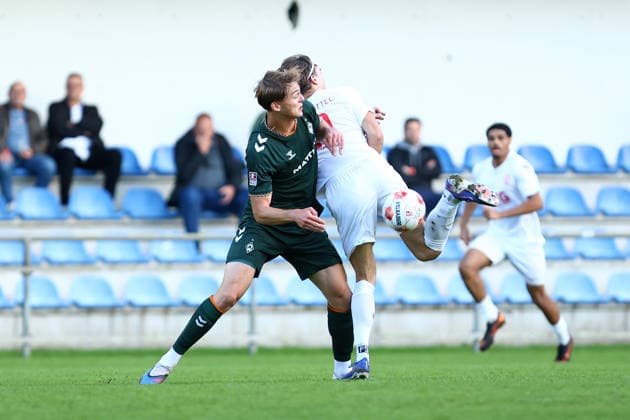 11 Toralf Hense, Eimsbütteler TV, 3 Mats Heitmann SV Werder Bremen U23 Soccer I Men s I Regionalliga Nord I 2026–2027 Season I Matchday 9 I Eimsbütteler TV vs. SV Werder Bremen U23 I September 16, 2026 I Sportpark Hinschenfelde
