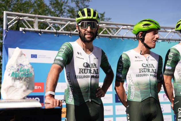 Colombia s Fernando Gaviria Rendon of Caja Rural-Seguros RGA during the Giro d™Abruzzo, stage 3 from Oricola - Piana del Cavaliere to San Benedetto dei Marsi (159 km) - Abruzzo, Italy - Thursday, September 17, 2026. - cycling.  Copyright: xMassimoxPaolone LaPressex