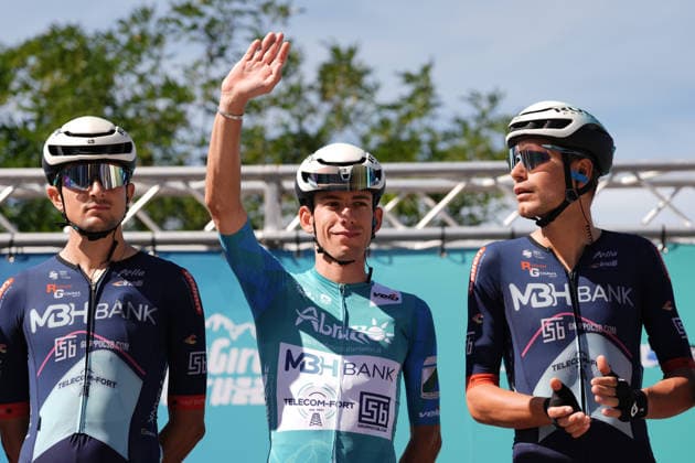 Italy s Alessandro Fancellu of MBH Bank CSB Telecom Fort during the Giro d™Abruzzo, stage 3 from Oricola - Piana del Cavaliere to San Benedetto dei Marsi (159 km) - Abruzzo, Italy - Thursday, September 17, 2026. - cycling.  Copyright: xMassimoxPaolone LaPressex