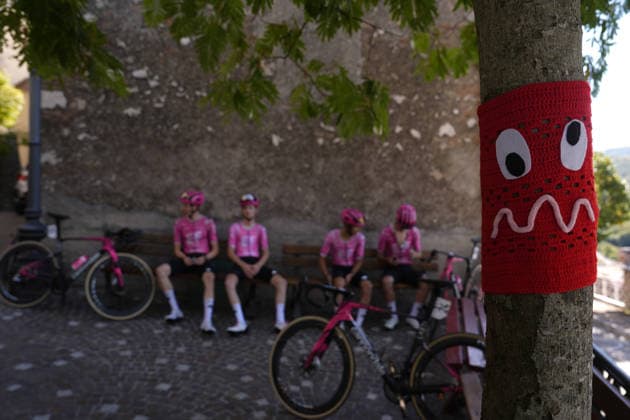 relax during the Giro d™Abruzzo, stage 3 from Oricola - Piana del Cavaliere to San Benedetto dei Marsi (159 km) - Abruzzo, Italy - Thursday, September 17, 2026. - cycling.  Copyright: xFabioxFerrari LaPressex