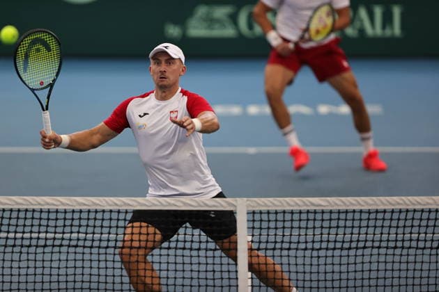 Tennis, Davis Cup, Poland, training
