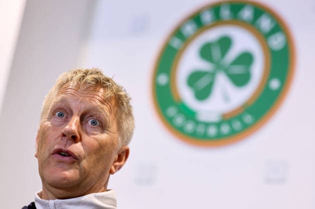 Republic of Ireland Squad Announcement, FAI HQ, Dublin 17 9 2026 Manager Heimir Hallgrimsson Heimir Hallgrimsson 17 9 2026  Copyright: xx RB1_6811