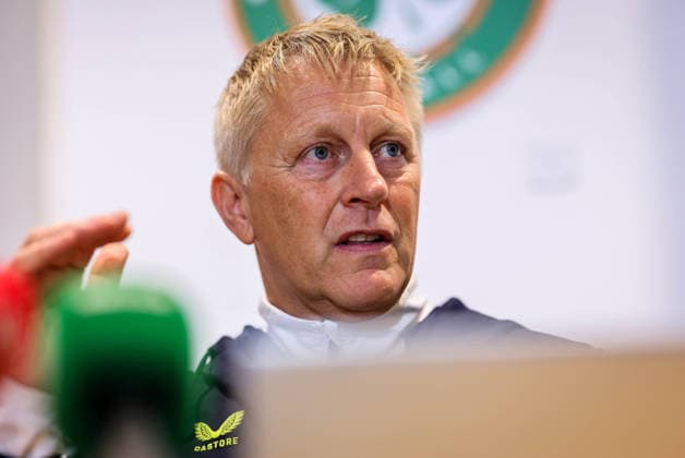 Republic of Ireland Squad Announcement, FAI HQ, Dublin 17 9 2026 Manager Heimir Hallgrimsson Heimir Hallgrimsson 17 9 2026  Copyright: xx RB1_6689