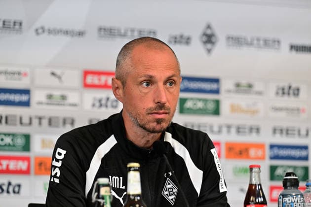 September 17, 2026, Mönchengladbach Soccer, Men s, 2026–2027 Season, Borussia Mönchengladbach press conference ahead of the match against 1. FSV Mainz 05 Jan Moritz Lichte, Interim Coach, Gladbach. DFL regulations prohibit any use of photographs as image sequences and or quasi-video content at Borussia Park, North Rhine-Westphalia, Germany