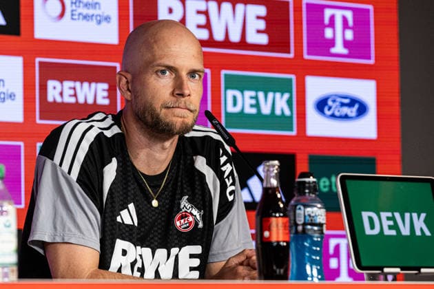 Press Conference, 1 FC Köln, September 17, 2026: Rene Wagner, Head Coach of 1 FC Köln, during the press conference ahead of the Bundesliga match against SV Werder Bremen. Press Conference, 1 FC Köln, Geißbockheim, Cologne, September 17, 2026 Copyright: xBEAUTIFULxSPORTS Buriakovx
