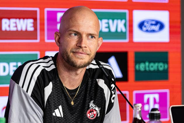 Press Conference, 1 FC Köln, September 17, 2026: Rene Wagner, Head Coach of 1 FC Köln, during the press conference ahead of the Bundesliga match against SV Werder Bremen. Press Conference, 1 FC Köln, Geißbockheim, Cologne, September 17, 2026 Copyright: xBEAUTIFULxSPORTS Buriakovx