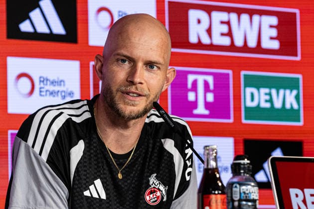 Press Conference, 1. FC Köln, September 17, 2026: Rene Wagner, Head Coach of 1. FC Köln, during the press conference ahead of the Bundesliga match against SV Werder Bremen. Press Conference, 1. FC Köln, Geißbockheim, Cologne, September 17, 2026 Copyright: xBEAUTIFULxSPORTS Buriakovx