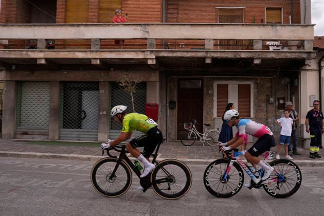 during the Giro d™Abruzzo, stage 3 from Oricola - Piana del Cavaliere to San Benedetto dei Marsi (159 km) - Abruzzo, Italy - Thursday, September 17, 2026. - cycling.  Copyright: xFabioxFerrari LaPressex