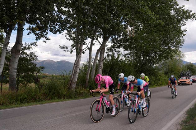 during the Giro d™Abruzzo, stage 3 from Oricola - Piana del Cavaliere to San Benedetto dei Marsi (159 km) - Abruzzo, Italy - Thursday, September 17, 2026. - cycling.  Copyright: xFabioxFerrari LaPressex