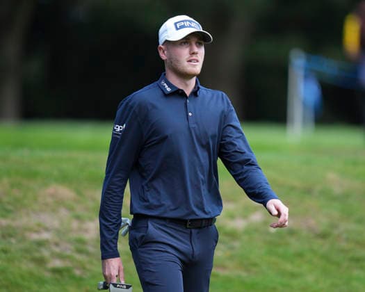 VIRGINIA WATER, ENGLAND - SEPTEMBER 17: Ben Schmidt (ENG) walks from the second tee during Round 1 at the BMW PGA, Golf Herren Championship at Wentworth Golf Club, Virginia Water on September 17, 2026 in Surrey, England The BMW PGA Championship