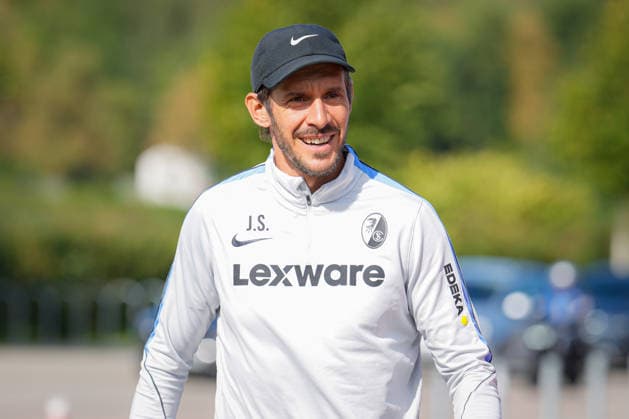 Football, Bundesliga 1, SC Freiburg, Training