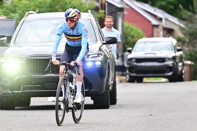 UCI 2026 Road World Championship, WM, Weltmeisterschaft Montreal 17 09 2026 BROMONT, CANADA - SEPTEMBER 17 : Van Gils Maxim (BEL) of Red Bull BORA Hansgrohe during a training session prior to the Men Elite cycling road race of the 2026 UCI Road World Championships 93th edition an UCI World Championships cycling race in Montreal on September 17, 2026 in Bromont, Canada, 17 09 2026 Bromont Canada  Copyright: xPeterxDexVoechtx