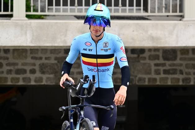UCI 2026 Road World Championship, WM, Weltmeisterschaft Montreal 17 09 2026 BROMONT, CANADA - SEPTEMBER 17 : Segaert Alec (BEL) of Bahrain Victorius pictured during a training session prior to the Men Elite cycling road race of the 2026 UCI Road World Championships 93th edition an UCI World Championships cycling race in Montreal on September 17, 2026 in Bromont, Canada, 17 09 2026 Bromont Canada  Copyright: xPeterxDexVoechtx
