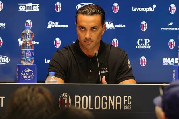 Presentazioni alla stampa del nuovo allenatore del Bologna fc Raffaele Palladino Bologna (Italia) 17 Settembre 2026 (Photo Guido Calamosca LaPresse) Raffaele Palladino is the new Bologna Football club Coach Sep 17, 2026 - Bologna - Italia (Guido Calamosca LaPresse )  Copyright: xGuidoxCalamosca LaPressex