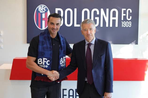 Presentazioni alla stampa del nuovo allenatore del Bologna fc Raffaele Palladino Bologna (Italia) 17 Settembre 2026 (Photo Guido Calamosca LaPresse) Raffaele Palladino is the new Bologna Football club Coach Sep 17, 2026 - Bologna - Italia (Guido Calamosca LaPresse )  Copyright: xGuidoxCalamosca LaPressex