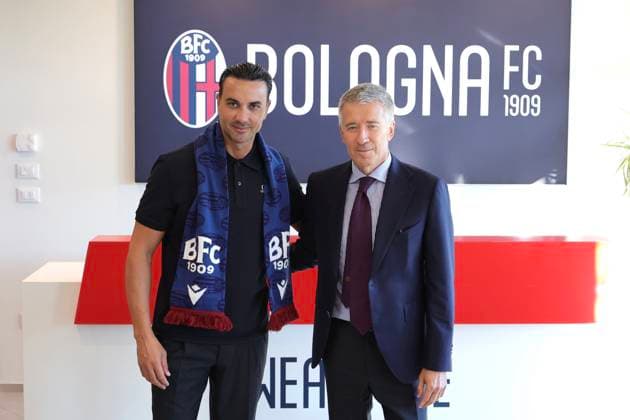 Presentazioni alla stampa del nuovo allenatore del Bologna fc Raffaele Palladino Bologna (Italia) 17 Settembre 2026 (Photo Guido Calamosca LaPresse) Raffaele Palladino is the new Bologna Football club Coach Sep 17, 2026 - Bologna - Italia (Guido Calamosca LaPresse )  Copyright: xGuidoxCalamosca LaPressex