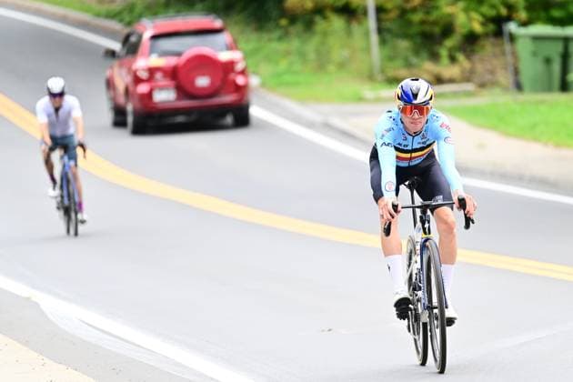 UCI 2026 Road World Championship, WM, Weltmeisterschaft Montreal 17 09 2026 BROMONT, CANADA - SEPTEMBER 17 : Van Gils Maxim (BEL) of Red Bull BORA Hansgrohe pictured during a training session prior to the Men Elite cycling road race of the 2026 UCI Road World Championships 93th edition an UCI World Championships cycling race in Montreal on September 17, 2026 in Bromont, Canada, 17 09 2026 Bromont Canada  Copyright: xPeterxDexVoechtx