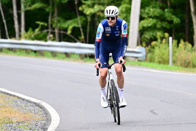 UCI 2026 Road World Championship, WM, Weltmeisterschaft Montreal 17 09 2026 BROMONT, CANADA - SEPTEMBER 17 : Sivakov Pavel (FRA) of UAE Team Emirates XRG during a training session prior to the Men Elite cycling road race of the 2026 UCI Road World Championships 93th edition an UCI World Championships cycling race in Montreal on September 17, 2026 in Bromont, Canada, 17 09 2026 Bromont Canada  Copyright: xPeterxDexVoechtx