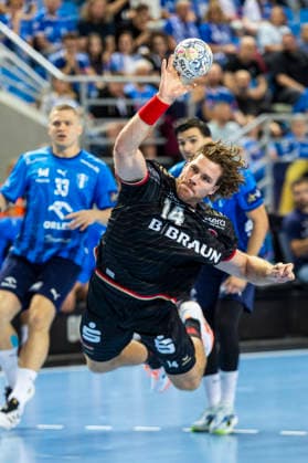 EHF Champions League - Orlen Wisla Plock v MT Melsungen Johannes Golla during the match EHF Champions League Men match between Orlen Wisla Plock and MT Melsungen in Plock, Poland on September 17, 2026 Plock Poland  Copyright: xAndrzejxIwanczukx originalFilename:iwanczuk-ehfchamp260917_npH44.jpg