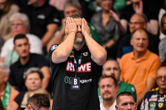 Göppingen, Germany, September 17, 2026 Coach Maik Machulla of Rhein Neckar Löwen looks dejected during the Opel Handball Bundesliga match between FRISCH AUF Göppingen and Rhein Neckar Löwen at the EWS Arena on September 17, 2026, in Göppingen, Germany Photo by Harry Langer, DeFodi Images Goeppingen, Germany, September 17, 2026 Coach Maik Machulla of Rhein Neckar Löwen looks dejected during the Opel Handball Bundesliga match between FRISCH AUF Goeppingen and Rhein Neckar Löwen at the EWS Arena on September 17, 2026 in Göppingen, Germany. Photo by Harry Langer, DeFodi Images. Photo by Harry Langer, DeFodi Images