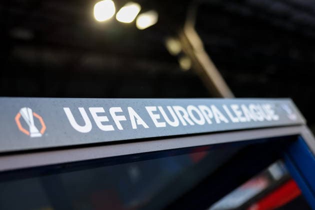 RECORD DATE NOT STATED 17th September 2026; Selhurst Park, London, England; UEFA Europa League Football, Crystal Palace versus Lech Poznan; UEFA Europa League branding is seen inside the stadium HenningxVonxJagow