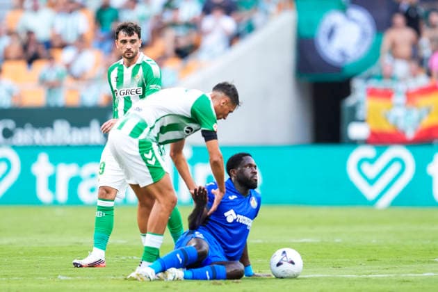 September 17, 2026, Sevilla, Sevilla, Spain: Troy Parrott of Real Betis Balompie looks on during the Spanish league, LaLiga EA Sports, football match played between Real Betis and Getafe CF at La Cartuja stadium on September 17, 2026, in Sevilla, Spain. Real Betis V Getafe CF - LaLiga EA Sports  - ZUMAa181 20260917_zaa_a181_036 Copyright: xJoaquinxCorcherox