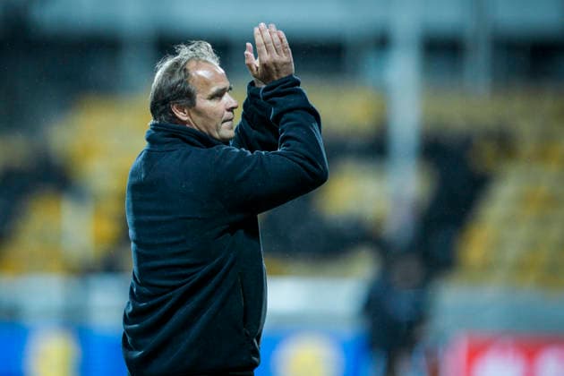 Europa League soccer 2026 2027 Lillestrom SCU Torreense Lillestrom 20260917 Lillestrom coach Hans Erik Odegaard before the Europa League soccer match between Lillestrom and SCU Torreense at Arasen. Photo: Stian Lysberg Solum, NTB Lillestrøm, Norway. FOR EDITORIAL USE ONLY. RESTRICTED USE FOR BETTING COMPANIES  Copyright: xStianxLysbergxSolumx xNTBx