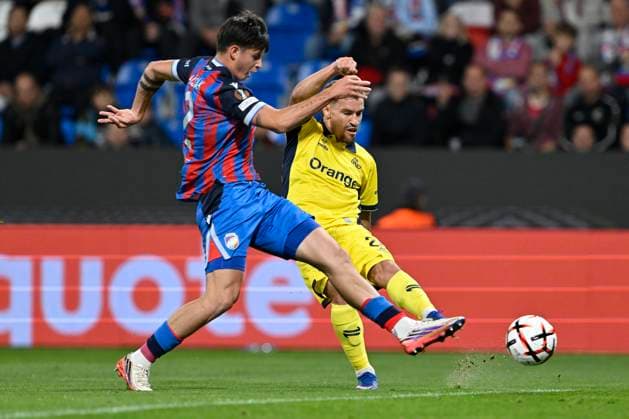 Viktoria Plzen v Royale Union Saint-Gilloise - UEFA Europa League PLZEN, CZECH REPUBLIC - SEPTEMBER 17 : Olaru Darius midfielder of Royale Union Saint-Gilloise during the UEFA Europa League 2026 27 League Phase MD1 match between Viktoria Plzen and Royale Union Saint-Gilloise on September 17, 2026 in Plzen, Czech Republic, 17 09 2026 Plzen Czech Republic  Copyright: xDhax