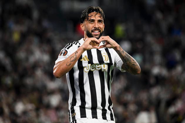 Juventus FC v NEC Nijmegen - UEFA Europa League Nico Gonzalez of Juventus FC celebrates after scoring the opening goal during the UEFA Europa League 2026 27 league phase football match between Juventus FC and NEC Nijmegen. Turin Italy Copyright: xNicolòxCampox