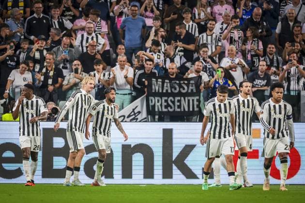 TURIN , 17-09-2026 , Allianz Stadium , season 2026 2027 , Europa League phase , match between Juventus and NEC Nijmegen , picture shows Juventus player Nick Woltemade scores the 3-0 Juventus - NEC  x207187108x Copyright:
