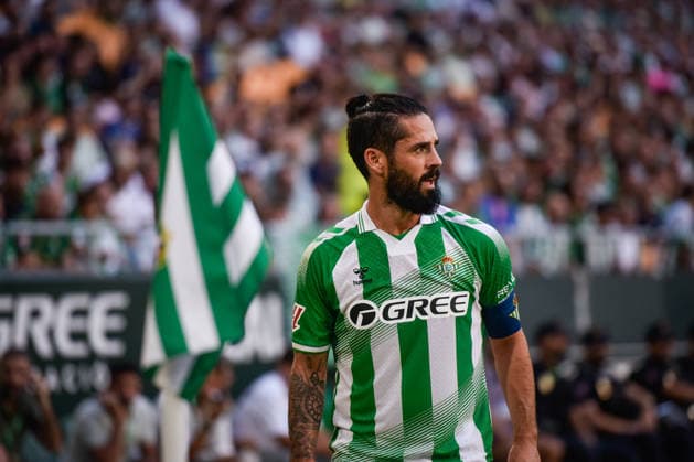 ESP LaLiga EA Sports Real Betis vs. Getafe CF Francisco Roman Alarcon Isco of Real Betis during the LaLiga EA Sports match between Real Betis and Getafe CF played at La Cartuja Stadium in Seville on September 17, 2026, in Spain. Spanish Soccer Copyright: xAgenciaxLOFx