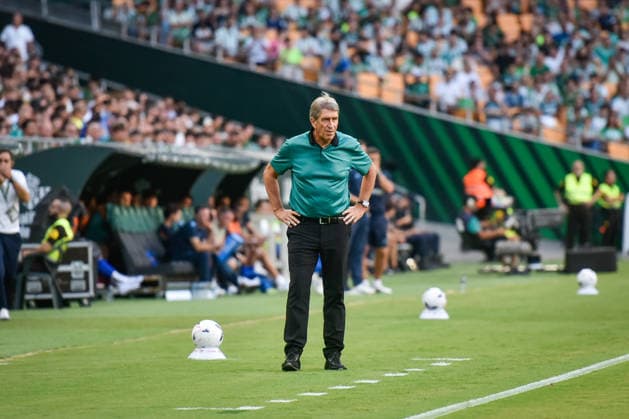 ESP LaLiga EA Sports Real Betis vs. Getafe CF Manuel Pellegrini, coach of Real Betis, during the LaLiga EA Sports match between Real Betis and Getafe CF played at La Cartuja Stadium in Seville on September 17, 2026, in Spain. Spanish Soccer Copyright: xAgenciaxLOFx