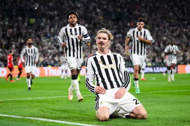 Juventus FC v NEC Nijmegen - UEFA Europa League Nick Woltemade of Juventus FC celebrates after scoring a goal during the UEFA Europa League 2026 27 league phase football match between Juventus FC and NEC Nijmegen. Turin Italy Copyright: xNicolòxCampox