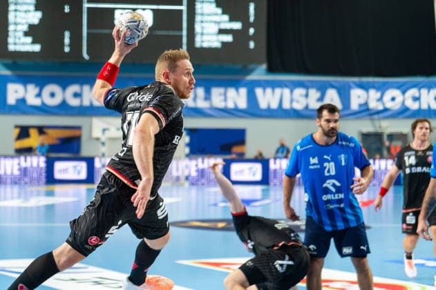 Plock 17.09.2026. Handball EHF Champions League match between ORLEN Wisla Plock and MT Melsungen in Plock, Poland --- EHF Champions League mecz ORLEN Wisla Plock - MT Melsungen w Plocku Persons Shown : Dimitri Ignatow Fot. Kai Taller Arena Akcji NEWSPIX.PL --- newspix.pl 