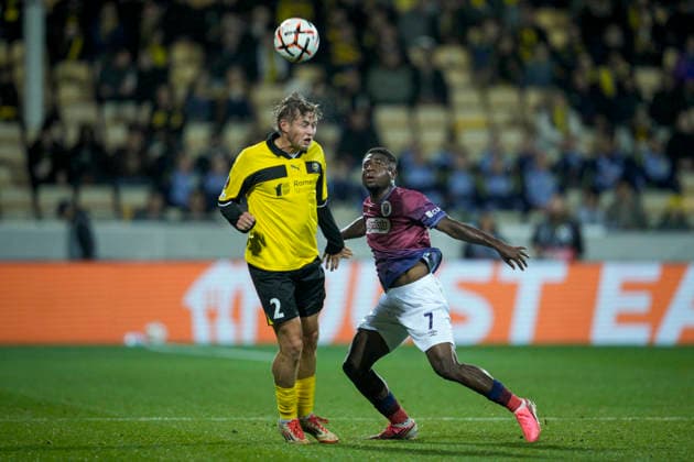 Europa League soccer 2026 2027 Lillestrom SCU Torreense Lillestrom 20260917 Lillestrom s Lars Ranger and SCU Torreense s Dany Jean during the Europa League soccer match between Lillestrom and SCU Torreense at Arasen Photo Stian Lysberg Solum, NTB, Lillestrøm, Norway. EDITORIAL USE ONLY. RESTRICTED USE FOR BETTING COMPANIES.  Copyright: xStianxLysbergxSolumx xNTBx
