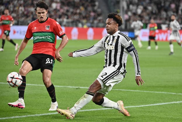 Juventus v NEC Nijmegen - UEFA Europa League TURIN, ITALY - SEPTEMBER 17: Weston McKennie (22) of Juventus in action during the UEFA Europa League football match between Juventus and NEC Nijmegen at Juventus Stadium in Turin, Italy, on September 17, 2026. Isabella Bonotto Anadolu Turin Italy. Editorial use only. Please get in touch for any other usage.  Copyright: x2026xAnadoluxIsabellaxBonottox