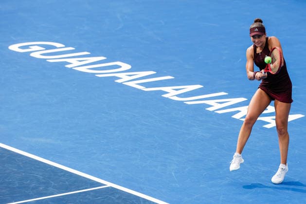 WTA GUADALAJARA OPEN 2026 WTA GUADALAJARA OPEN 2026 MAGDALENA FRECH VS IVA JOVIC 09 17 2026 GUADALAJARA, JALISCO Action photo of Iva Jovic of the United States during a match at the 2026 WTA Guadalajara Open, held at the Centro Panamericano de Tenis in Guadalajara, Jalisco, Mexico Action photo of Iva Jovic of the United States, during a match at the 2026 WTA Guadalajara Open held at the Centro Panamericano de Tenis in Guadalajara, Jalisco, Mexico. PHOTO BY IMAGENSHOP PHOTO AGENCY GUADALAJARA, JALISCO, MEXICO Copyright: xIMAGENSHOPxAGENCIAxFOTOGRAFICAx