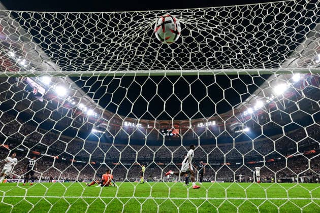 Besiktas v Olympique Marseille - UEFA Europa League ISTANBUL, TURKIYE - SEPTEMBER 17: Ernest Poku (17) of Besiktas celebrates after scoring a goal during the UEFA Europa League Week 1 match between Besiktas and Olympique Marseille at Tupras Stadium in Istanbul, Turkiye, on September 17, 2026. Serhat Cagdas Anadolu Istanbul Turkey. Editorial use only. Please get in touch for any other usage.  Copyright: x2026xAnadoluxSerhatxCagdasx