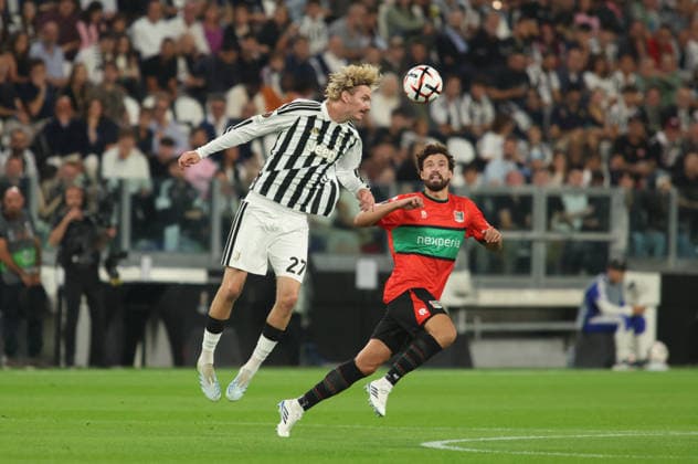 SOCCER - UEFA Europa League - Juventus FC vs. NEC Nijmegen Photo by IPA ABACAPRESS.COM88650030 - Nick Woltemade of Juventus FC during the UEFA Europa League match between Juventus FC and NEC Nijmegen on September 17, 2026, at Allianz Stadium in Turin, Italy, as part of the 2026–27 season. Photo by Nderim KACELI Turin Italy  Copyright: xIPAxSport ABACAx