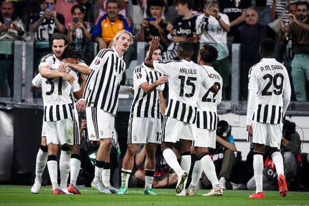 Juventus v N.E.C. Nijmegen - UEFA Europa League 2026 27 League Phase MD1 Juventus midfielder Kerim Alajbegovic (17) celebrates after scoring his goal to make it 2-0 during the UEFA Europa League knockout phase football match Juventus vs N.E.C., at the Allianz Stadium in Turin, Piedmont, Italy, on September 17, 2026. Turin Piedmont Italy  Copyright: xMatteoxBottanellix originalFilename:bottanelli-juventus260917_npLHK.jpg