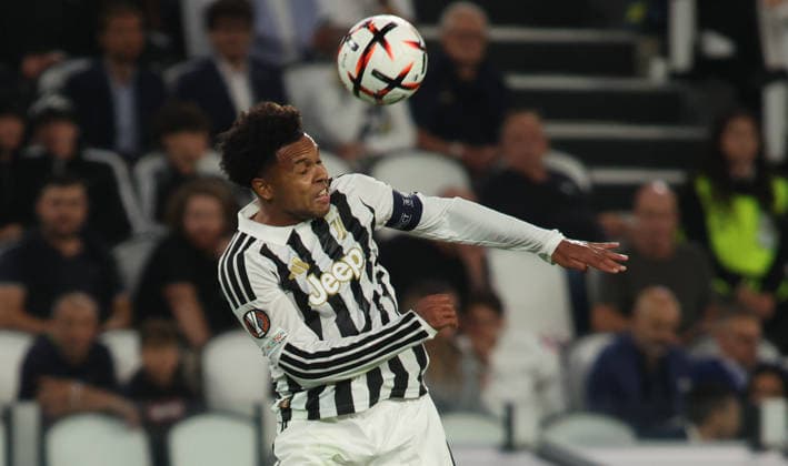 IPA88651427 - Weston McKennie of Juventus FC during the UEFA Europa League match between Juventus FC and NEC Nijmegen on September 17, 2026, at Allianz Stadium in Turin, Italy, as part of the 2026–27 season. Photo by Nderim KACELI  Copyright: xNderimxKaceli IPAxSportx xx IPA88651427