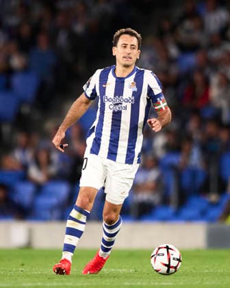 Real Sociedad de Futbol v AFC Bournemouth - UEFA Europa League 2026 27 League Phase MD1 Mikel Oyarzabal of Real Sociedad with the ball during the UEFA Europa League 2026 27 Phase MD1 match between Real Sociedad and AFC Bournemouth at Estadio Anoeta in San Sebastian, Spain, on September 17, 2026. San Sebastian Spain  Copyright: xCesarxOrtizxGonzalezx originalFilename:ortizgonzalez-realsoci260917_npfCi.jpg