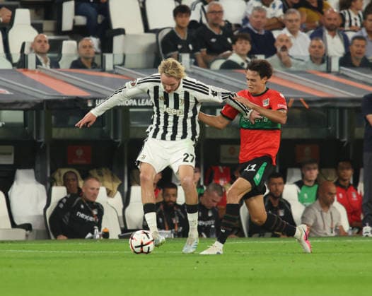 SOCCER - UEFA Europa League - Juventus FC vs. NEC Nijmegen Photo by IPA ABACAPRESS.COM88651430 - Nick Woltemade of Juventus FC during the UEFA Europa League match between Juventus FC and NEC Nijmegen on September 17, 2026, at Allianz Stadium in Turin, Italy, as part of the 2026–27 season. Photo by Nderim KACELI Turin Italy  Copyright: xIPAxSport ABACAx