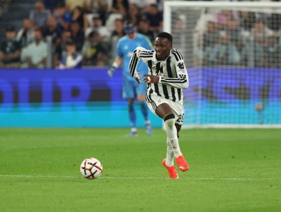 IPA88651605 - Pape Matar Sarr of Juventus FC during the UEFA Europa League match between Juventus FC and NEC Nijmegen on September 17, 2026, at Allianz Stadium in Turin, Italy, as part of the 2026–27 season. Photo by Nderim KACELI  Copyright: xNderimxKaceli IPAxSportx xx IPA88651605