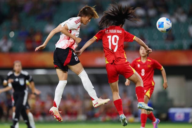 Saori Takarada (JPN), SEPTEMBER 17, 2026 - Football Soccer : Women s Group D match between Vietnam 0-8 Japan at Ecopa Stadium during the Asian Games Aichi-Nagoya 2026 in Shizuoka, Japan. Noxthirdxpartyxsales  aflo_348726026 NaokixMoritax